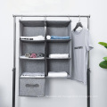 Hängender Kleiderschrank Organizer Regale Schrankaufbewahrung 3 Schicht Pullover Schuhe Baby Kinderzimmer Schrank Organisation